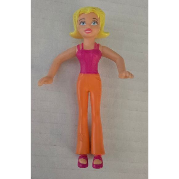 2006 McDonald's Happy Meal Blonde Polly Pocket Doll - Picture 1 of 9